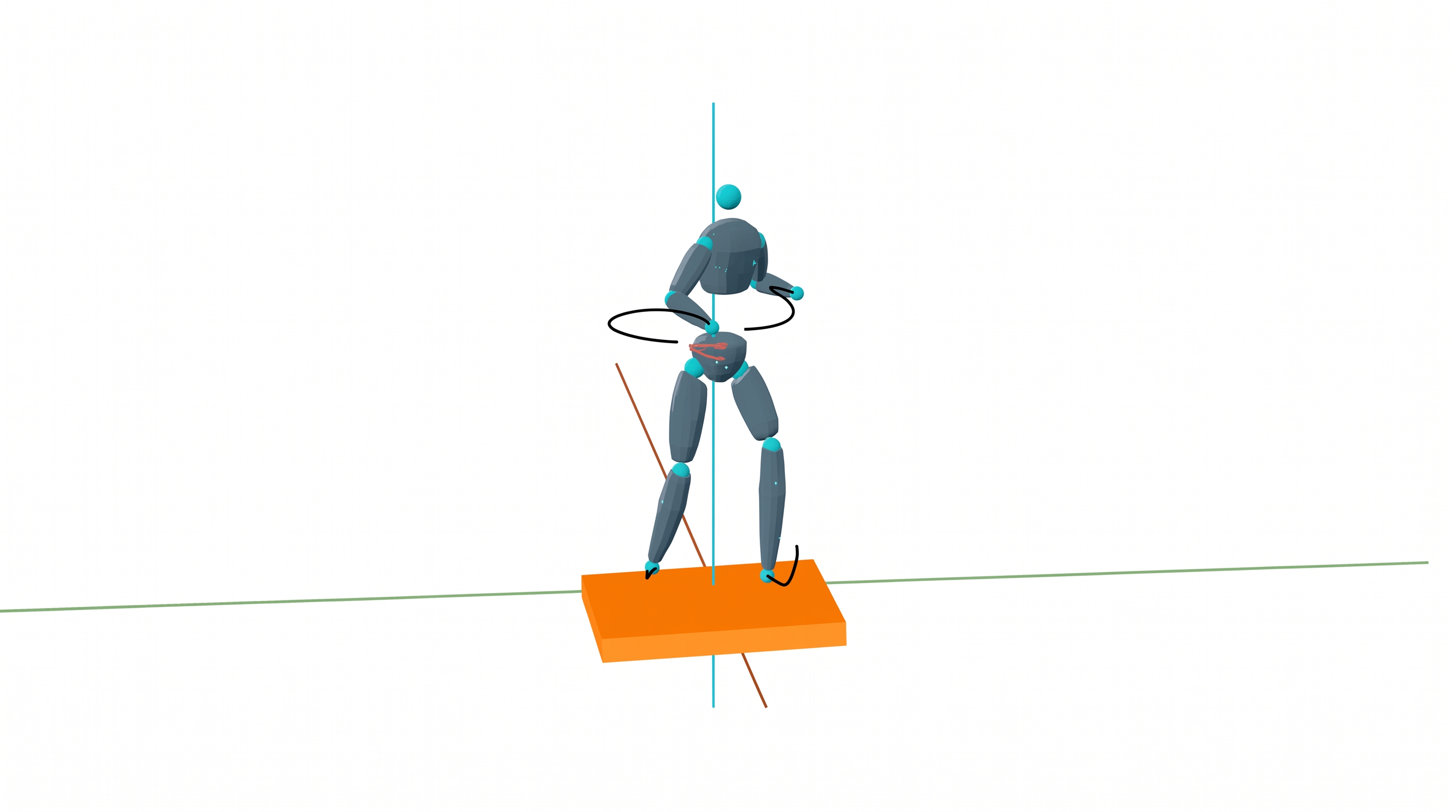 3D Real-time Human Poses Estimation